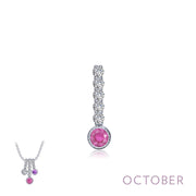 LAFONN- OCTOBER BIRTHSTONE LOVE PENDANT