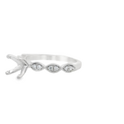 DIAMOND ENGAGEMENT RING SETTING – 0.15 CT