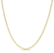 GOLD ICED CHAIN 18"
