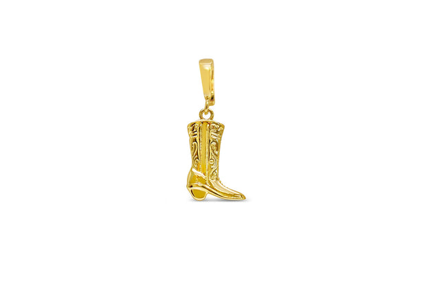 CHARM ERA - Cowgirl Boot - Gold