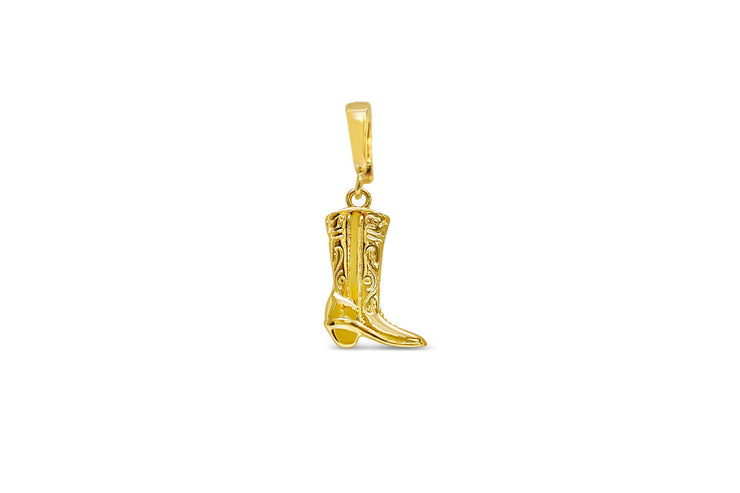CHARM ERA - Cowgirl Boot - Gold