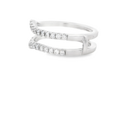 DIAMOND CONTOUR RING WRAP - 1/2 CT