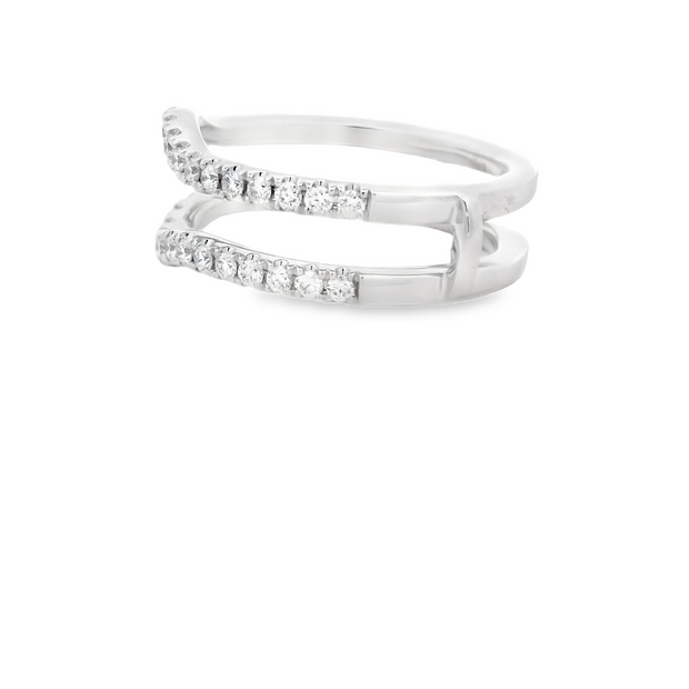 DIAMOND CONTOUR RING WRAP - 1/2 CT