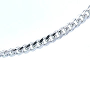 STERLING SILVER CUBAN CHAIN 20"