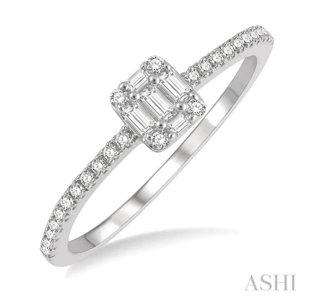 ASHI - DIAMOND CLUSTER RING
