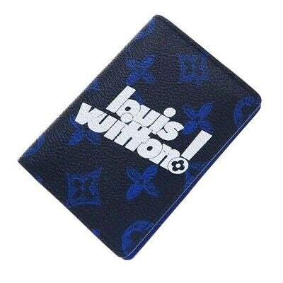 Louis Vuitton Everyday Blue Monogram Pocket Organizer