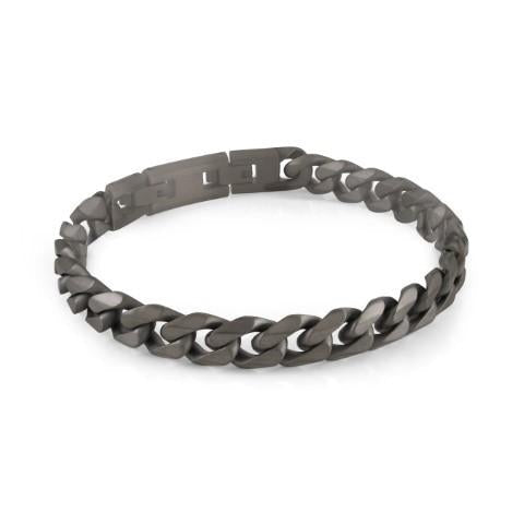 ITALGEM STEEL - CURB CHAIN BRACELET