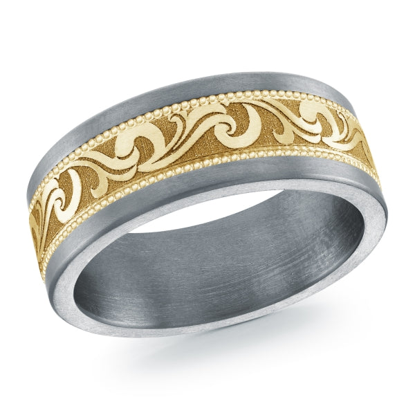 Gold & Tantalum Mardini Wedding Band
