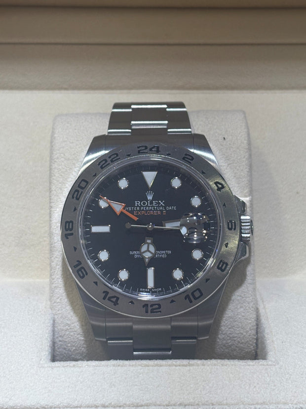 2018 Rolex Explorer II - Black Dial
