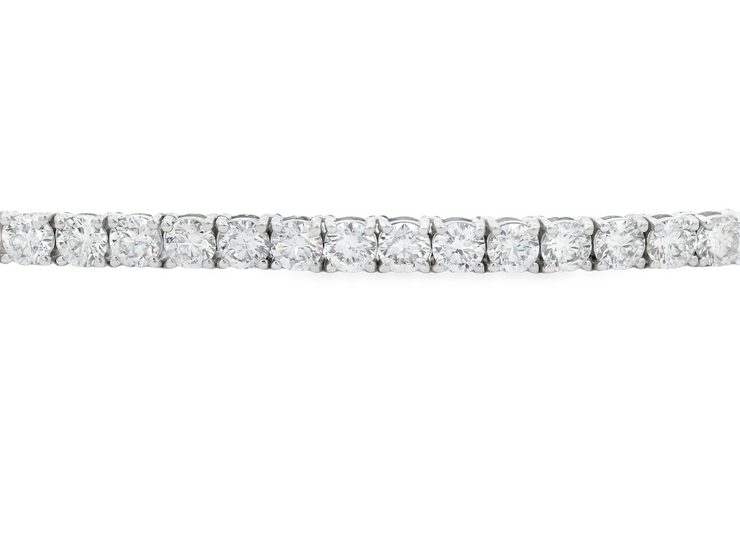 DIAMOND TENNIS NECKLACE 29.54CTW