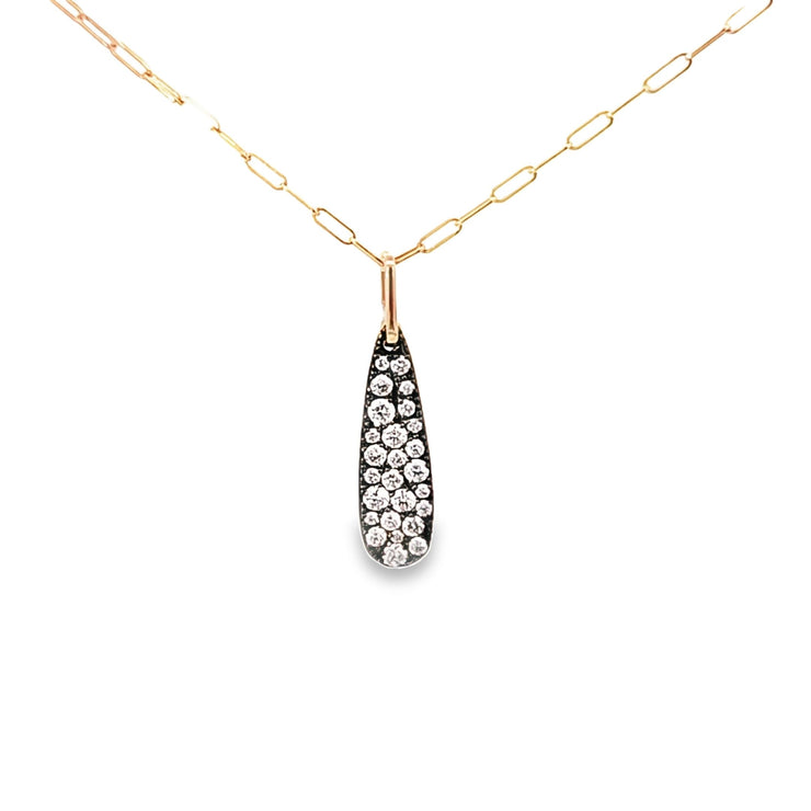 DILAMANI - DIAMOND TEARDROP PENDANT