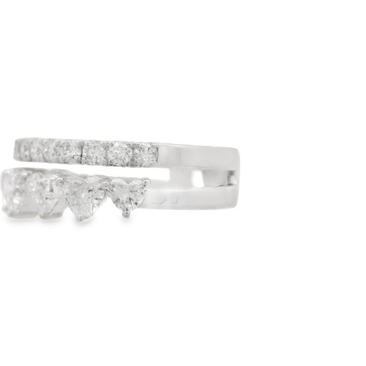 Double Row Diamond Band