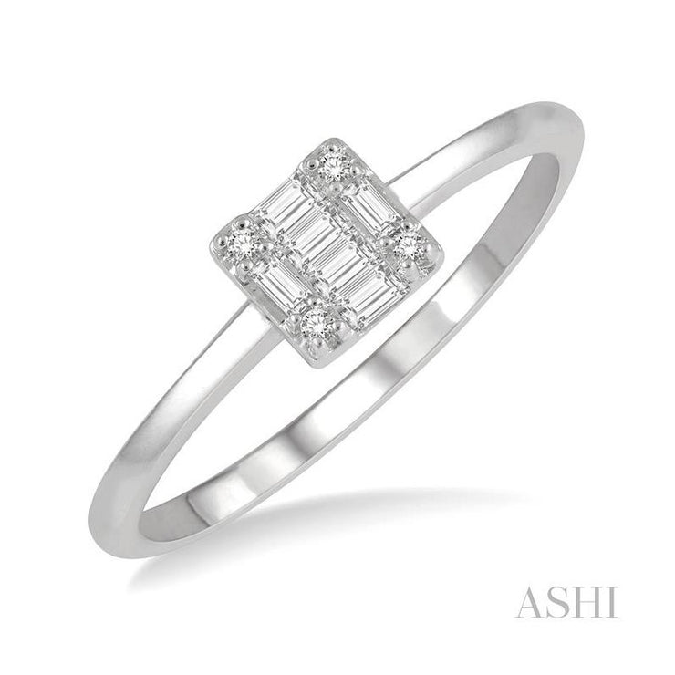 Ashi - Diamond Cluster Ring