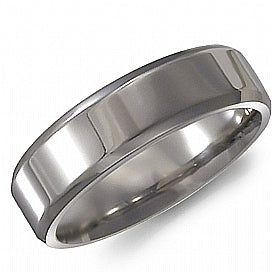 CROWN RING - GRAY TITANIUM BAND