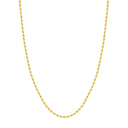 Yellow Gold 2.6mm Rope Chain