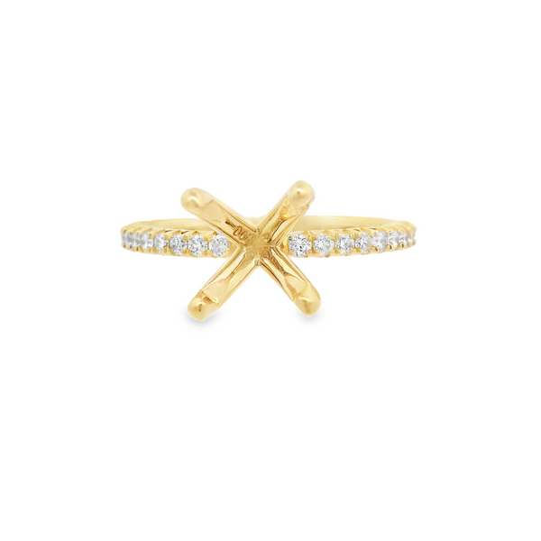 Diamond Semi-Mount Ring