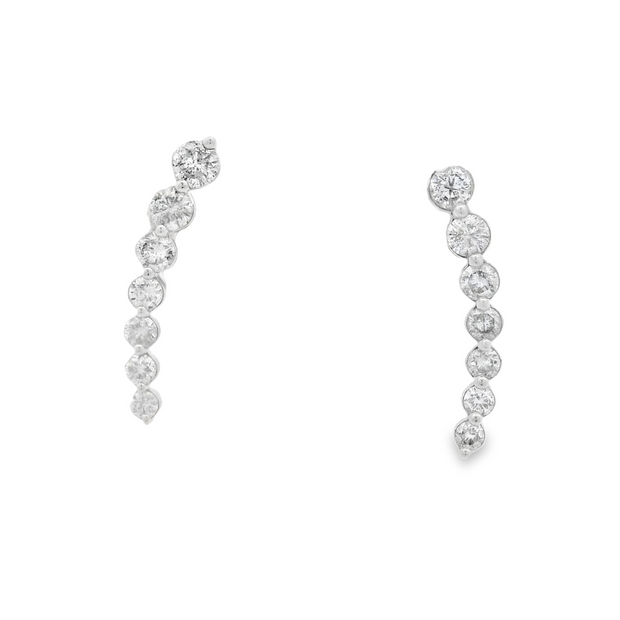 Diamond Crawler Earrings