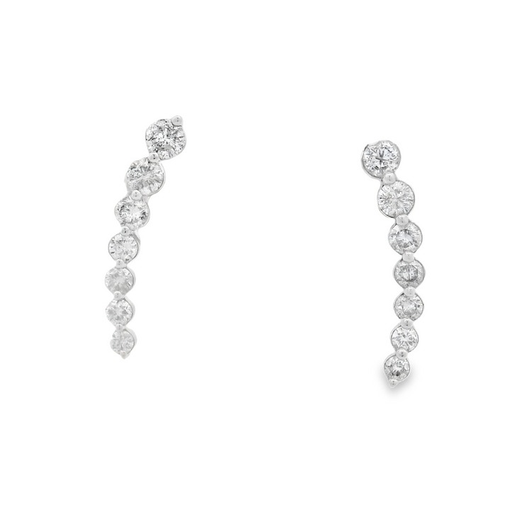 Diamond Crawler Earrings