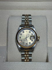 1995 ROLEX DATEJUST, DIAMOND COMPUTER DIAL