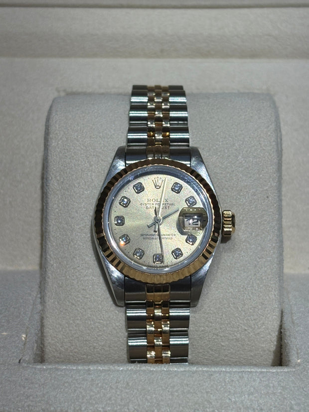 1995 ROLEX DATEJUST, DIAMOND COMPUTER DIAL