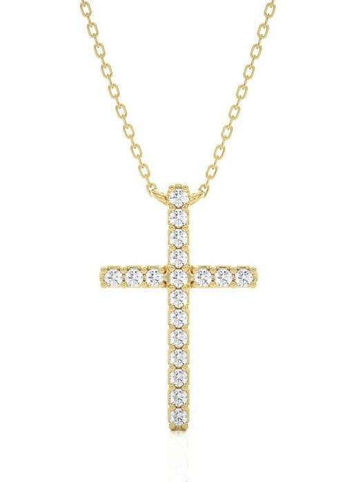 Diamond Cross Pendant