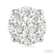 ASHI - 3/4 CARAT LOVEBRIGHT ESSENTIAL DIAMOND STUD EARRINGS
