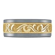 ?GOLD & TANTALUM MARDINI WEDDING BAND