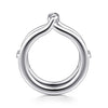 925 Sterling Silver Twisted Smart Ring Enhancer