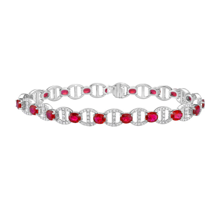 Colored Stone Bracelet