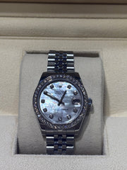 2013 Rolex Datejust - Mother of Pearl Diamond Dial