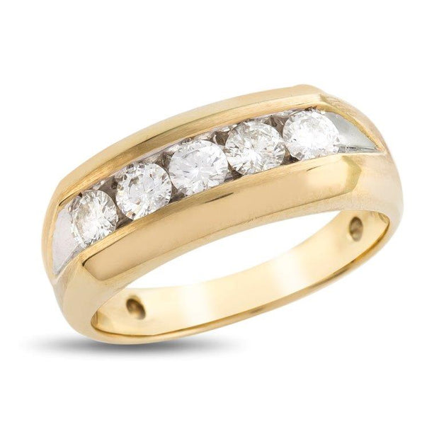 5 STONE DIAMOND BAND