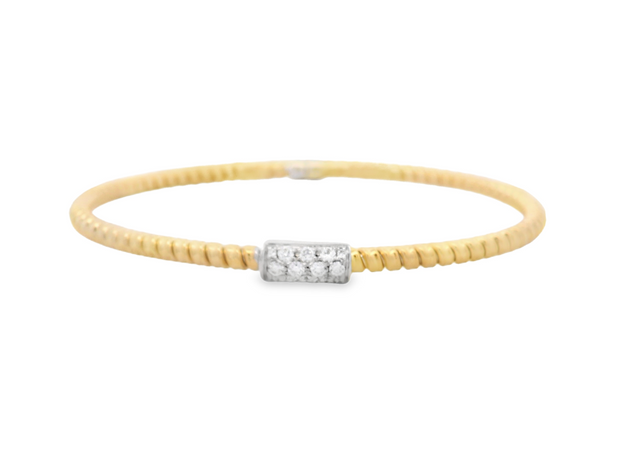 Diamond Bangle Bracelet