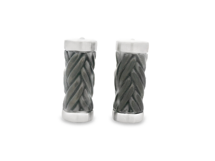 Weave Cylinder Cufflinks