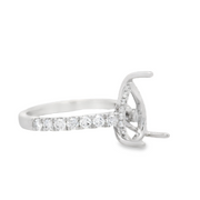 Diamond Semi-Mount Ring