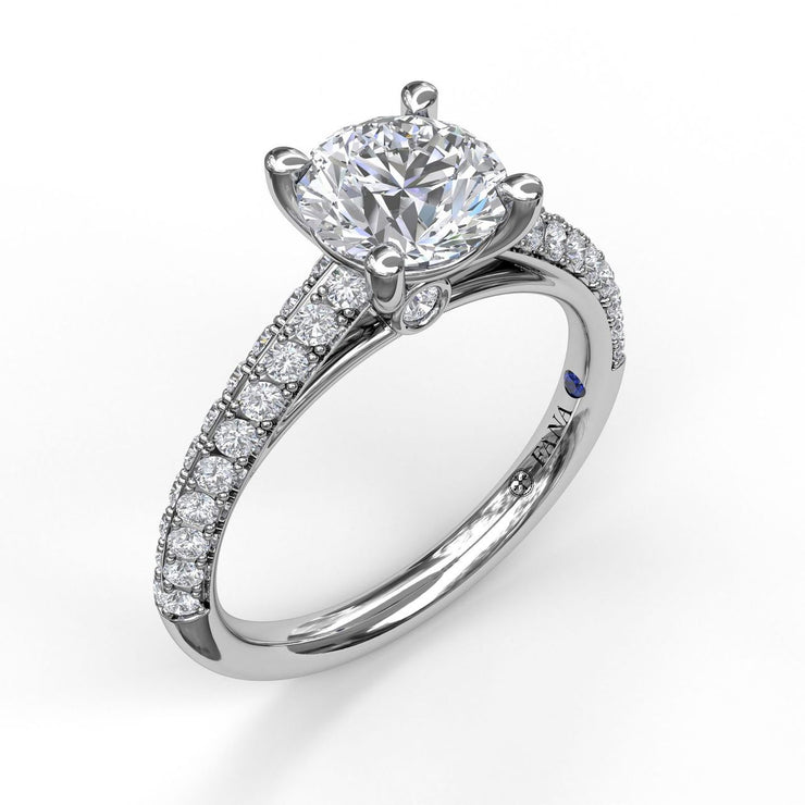 FANA - DIAMOND KNIFE EDGE ENGAGEMENT RING