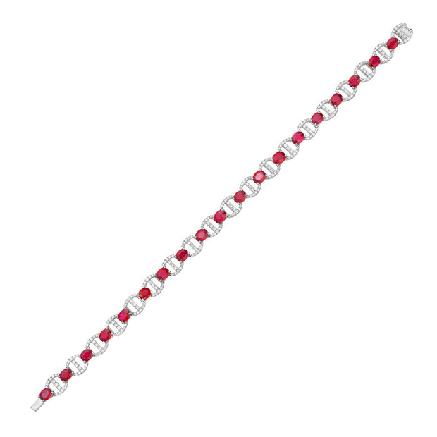 Colored Stone Bracelet