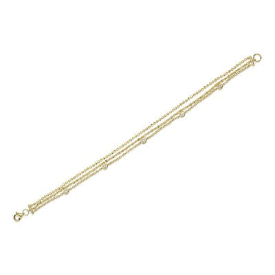 Shy Creation - 3 Strand Diamond Bracelet