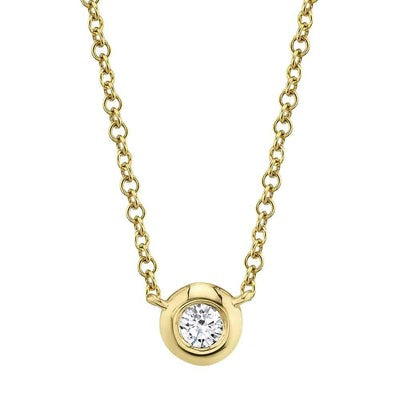 SHY CREATION - DIAMOND SOLITAIRE PENDANT