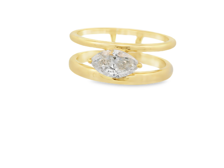 Marquise Diamond Fashion Ring