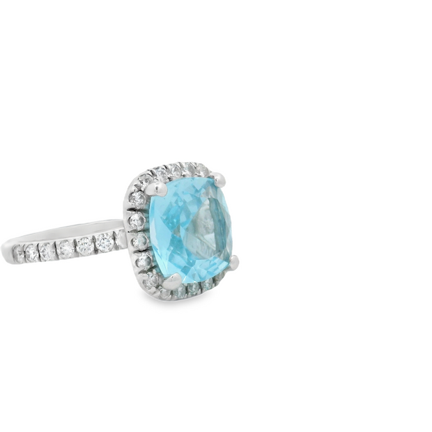 Blue Topaz Ring