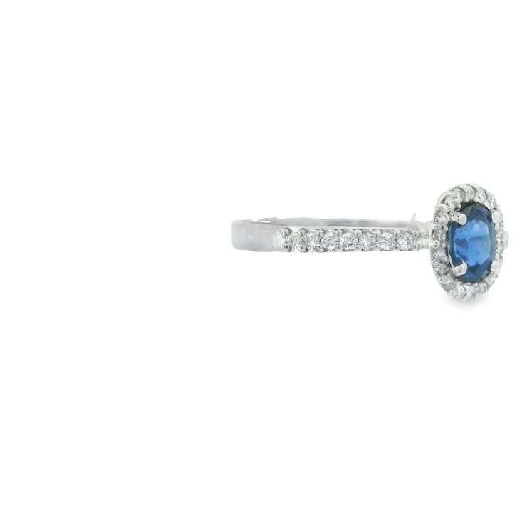 TANZANITE & DIAMOND RING