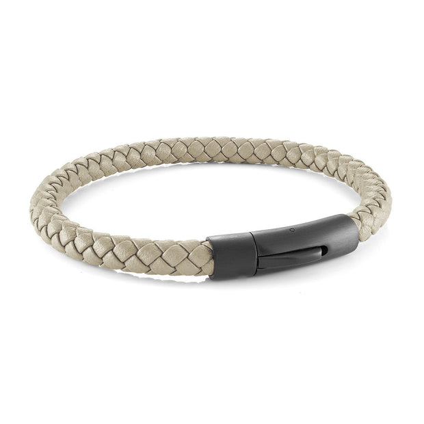 Plaited Leather Bracelet