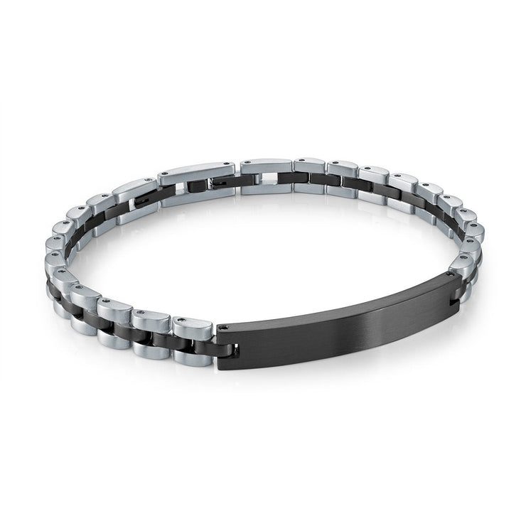 Rolex Style Link Nameplate ID Bracelet