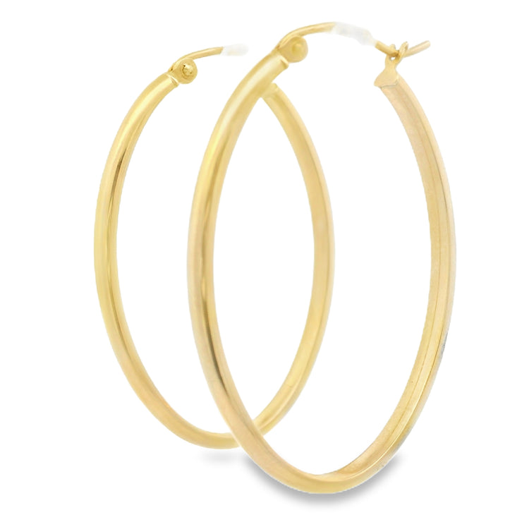 Gold Hoop Earring