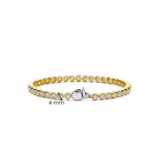 TI SENTO - CUBIC ZIRCONIA TENNIS BRACELET