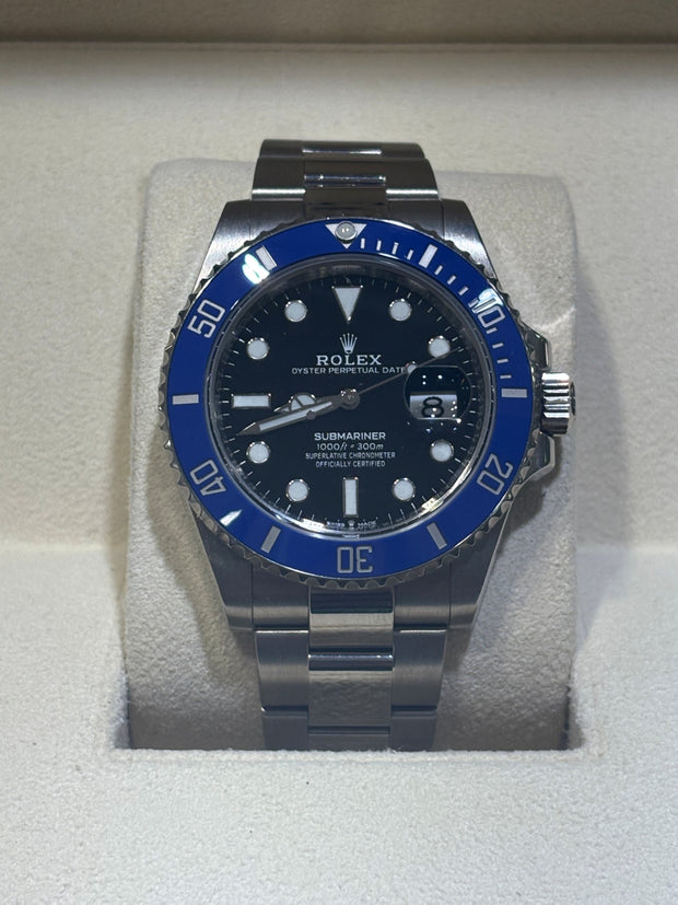 2022 Rolex Submariner - Black Dial, Blue Bezel