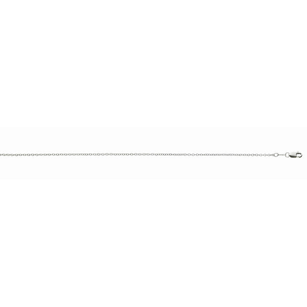PLATINUM CABLE CHAIN 18"