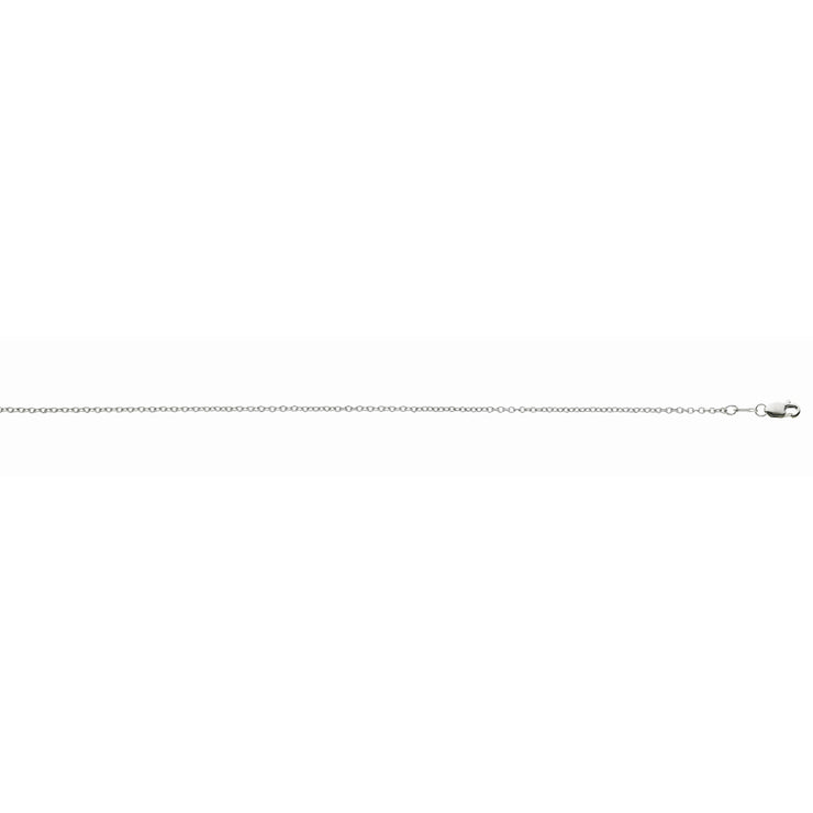 PLATINUM CABLE CHAIN 18"