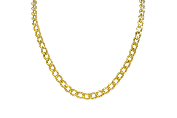 CHARM ERA - DIY Curb Necklace - Gold