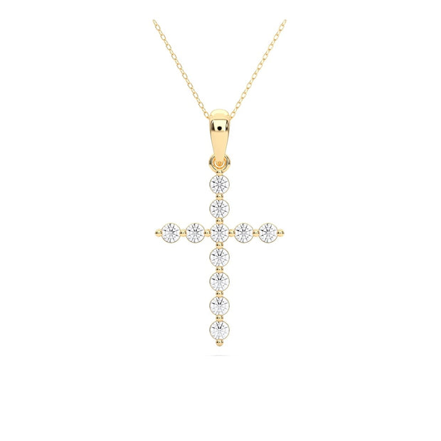 Diamond Cross Pendant
